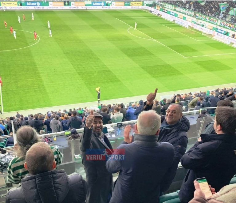 Xhaferi, Dibra, Miloti, në Austri, për finalizimin e bashkëpunimit, KF Vllaznia- Rapid Wien, në nivel Akademish