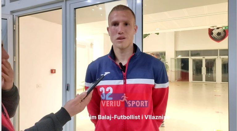 (Intervista) Bekim Balaj, më i miri në fushë në sfidën, Vllaznia-Linfield. Shënoi golin e fitores, si dhe raste të shumta në portën mike. Optimist për një Vllazni kampione!
