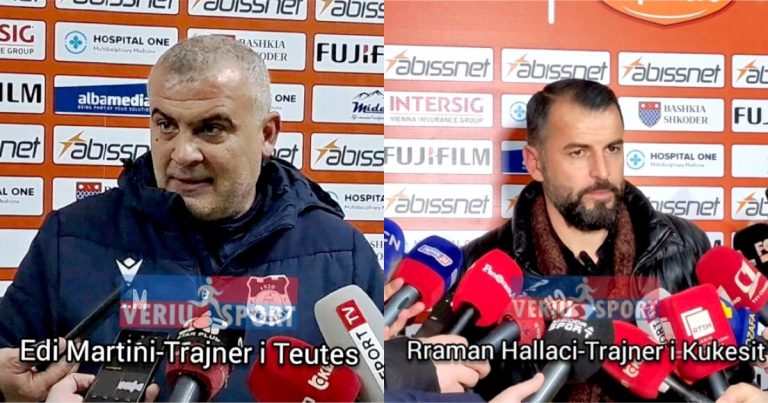 Kualifikimi i Teutës në gjysëmfinale, reagimet e trajnerëve. Martini, i pakënaqur nga skuadra,  Hallaçi rezerva për arbitrimin