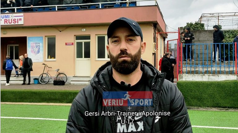 (Video) Humbi me Vllazninë U17, 2-1, trajneri i Apolonisë, Gersi Arbri, vlerëson kuqeblutë, por krenohet me perspektiven e ekipit të tij.