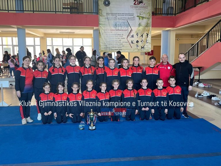 (Video)Gjimnastikë- Klubi i Gjimnastikës “Vllaznia”, kampion i Turneut “Flakadani i Karadakut” në Kosovë