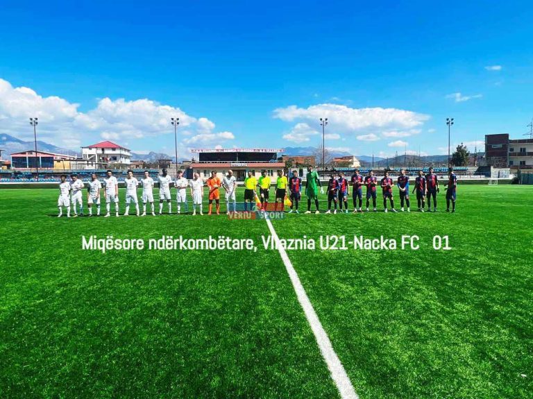 (Video) Miqësorja Ndërkombëtare, Vllaznia U21- Nacka FC, fitohet nga skuadra suedeze, 0-1