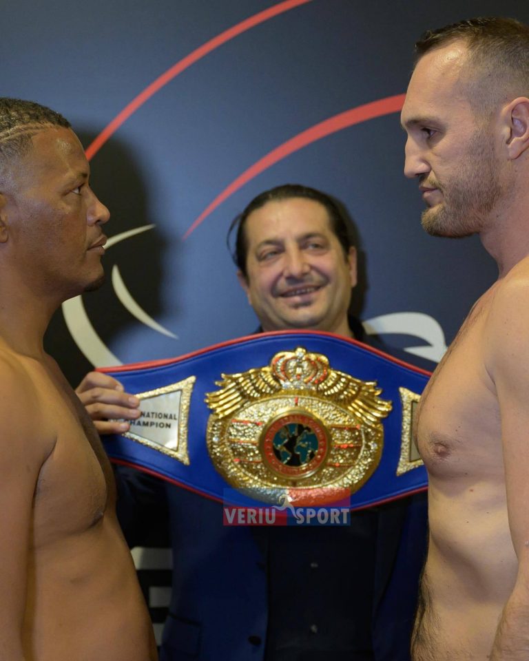 “Grushti i hekurt”-Sot, ora 15:00, në “Feti Borova”, Nelson Hysa përballë Vikapita Moreiro nga Namibia, për për titullin interkontinental të Universal Boxing