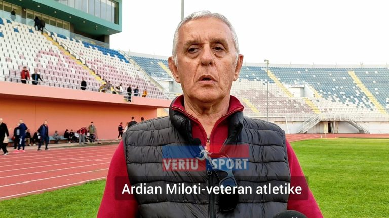 (Video) Ardian Miloti, veteran i atletikes, falenderon organizatorët për vlerësimin me Mirënjohje nga Bashkia Shkodër-Kupa në nderim të figurave “Mema-Tufi”