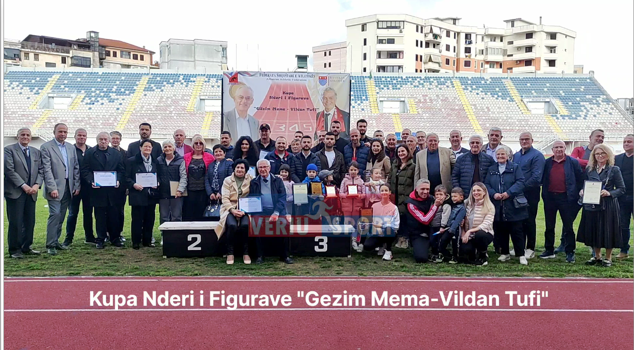 (Video) Atletikë-Erisa Rrasa dhe Franko Burraj të Vllaznisë, sportistët më të mirë të Kupës Nderimi i Figurave “Gëzim Mema dhe Vildan Tufi”. “Mirënjohje” për 17 veteranë të atletikës shkodrane