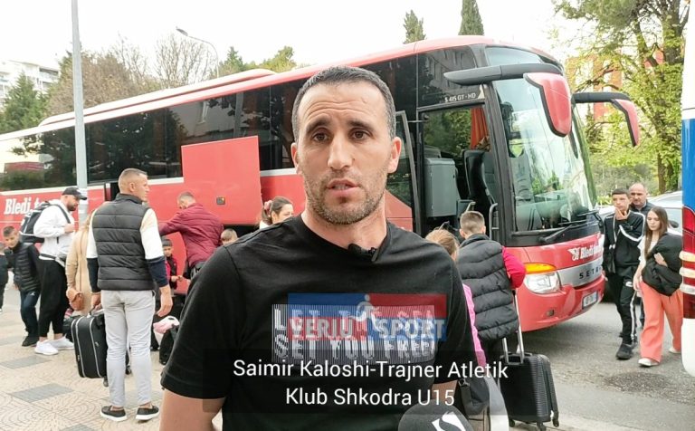 (Video) U shpall kampion në Turneun e Roveretos-Itali, tajneri U15 i Atletik Klub Shkodra, Saimir Kaloshi, i kënaqur me suksesin e arritur