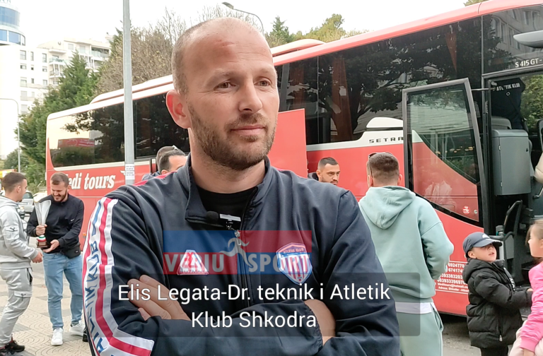 (Video) Drejtori teknik i Atletik Klub Shkodra, Elis Legata, flet pas kthimit nga Italia, fitues i dy kupave në Turneun e Roveretos