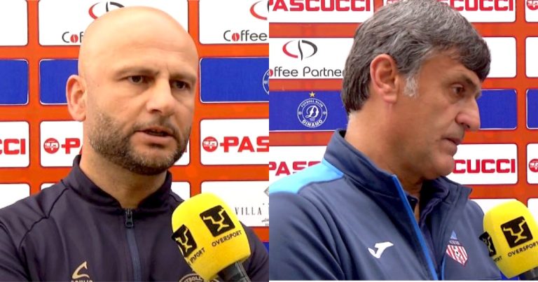 (Intervista) Trajnerët Mehmeti dhe Kumbarçe flasin pas ndeshjes Dinamo 1-0 Korabi
