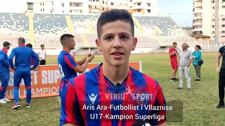 (Video) Aris Ara, 18 vjeçari i talentuar i Vllaznisë U-19 që pëlqehet nga trajneri Qatip Osmani