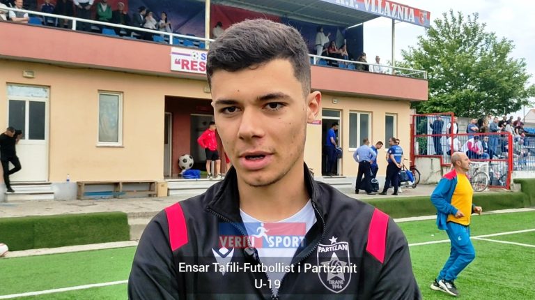 (Video) Emocionet e Ensar Tafilit! I rritur në Akademinë Vllaznia, sot titullar te Partizani U19 dhe pjesë e skuadrës së parë të të kuqve