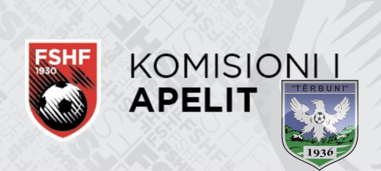 Apeli lë në fuqi vendimin e Komisionit të Disiplinës për përjashtimit të Tërbunit nga kategoria e pare. Klubi pukjan njofton dërgimin e ankimimit në Gjykatën e Arbitrazhit Sportiv-Lozanë Zvicër
