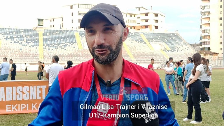 (Video) Shpallet kampion me Vllazninë U17. Trajneri Gilman Lika: Kënaqësi e madhe të drejtoj skuadrën e parë, por më duhet edhe pak përvojë më shumë në ekipet e moshave!