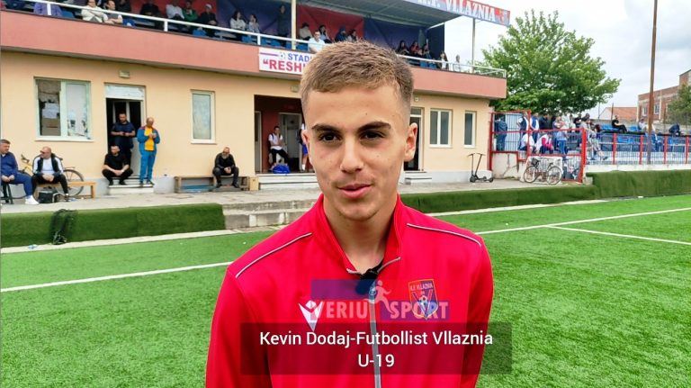 (Video) Rikthehet Kevin Dodaj. Golashënuesi kuqeblu, gol dhe shtyllë në sfidën, Vllaznia U19-Partizani U19, 1-1. Objektivi, firmosja me ekipin e parë!