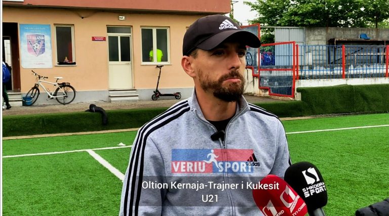 (Video) Humbi 2-1 në Shkodër me Vllazninë U21, trajneri i Kukësit U21, Oltion Kernaja, vlerëson skuadrën e tij për lojën cilësore në ”Reshit Rusi”|