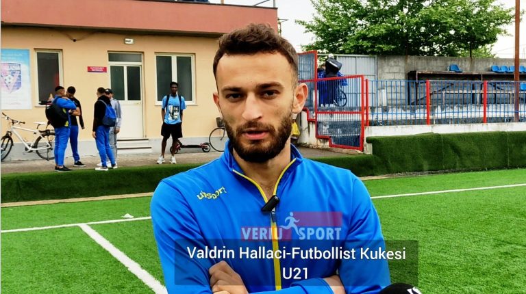 (Video) Valdrin Hallaçi, ndër pikat më të forta të formacionit Kukësi U21, flet për ndeshjen, Vllaznia U21-Kukësi U21, e mbyllur 2-1 për kuqeblutë