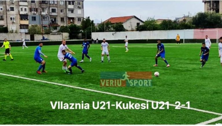 (Video) Superliga U21. Vllaznia mund Kukësin 2-1. Shënojnë Antonio Delaj dhe Gledian Pusi. Kuqeblu, kryesojnë kampionatin më 4 pikë më shumë se Bylis i vendit të dytë
