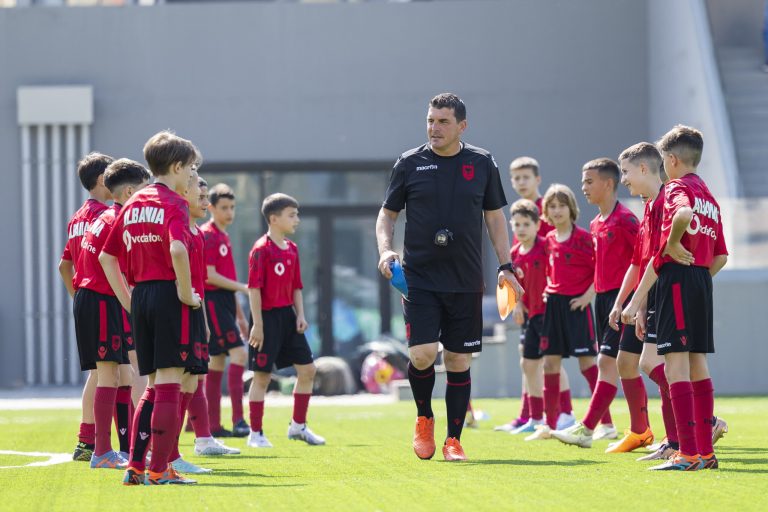 Nis grumbullimi i përfaqësueses së rajonaleve U-13, Fulvio Pea & trajneri Erjol Merxha: Hedhim bazat për ekipet Kombëtare