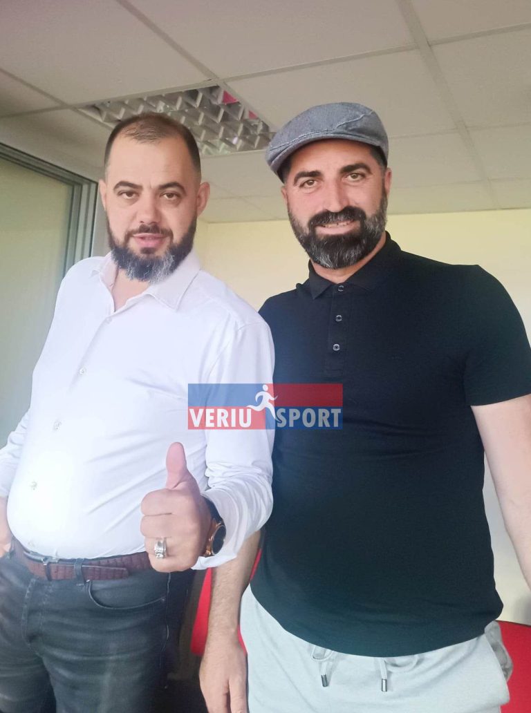 Alban Xhaferi dhe Elvis Plori, ndjekin në “Elbasan Arena” finalen e Kupës së Shqipërisë, Tirana-Egnatia