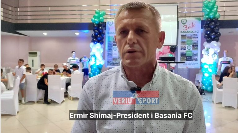 (Video) Ermir Shimaj-President i Basania FC, i kënaqur me sukseset e arritura në 3 vitet e aktivitetit të klubit. Projekte të tjera ambicioze për vitet në vazhdim!