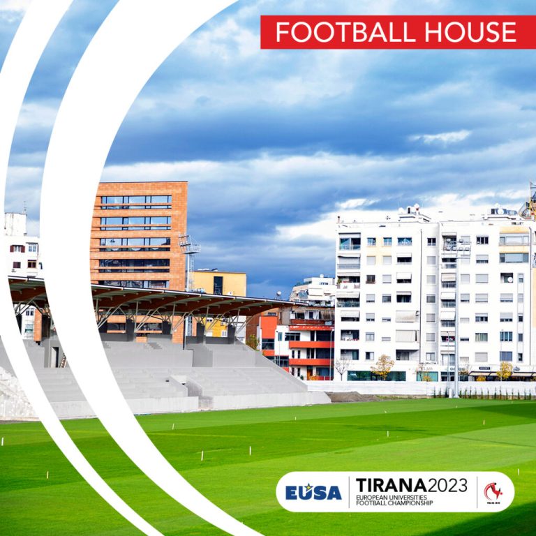 Kampionati Evropian Universitar i Futbollit 2023 në Tiranë. FSHF, partnere në organizimin e aktivitetit