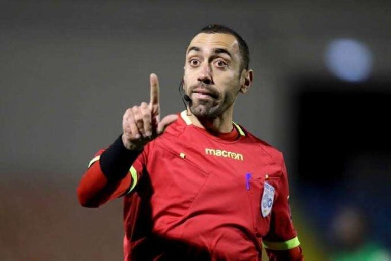 Qiprioti, Krisovalantis Theuli, arbitri kryesor i ndeshjes së kombëtares tonë. Ishujt Faroe- Shqipëri, të martën, ora 20:45