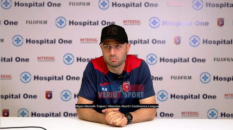 (Video) Trajneri i Vllaznisë, Migen Memelli, optimist për eleminimin e Linfield i Irlandës së Veriut. Turi i parë Conference League