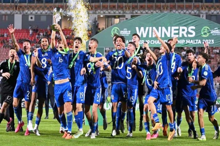 Italia U-19, kampione e Europës. Shkëlqen futbollisti shqiptar Luis Hasa