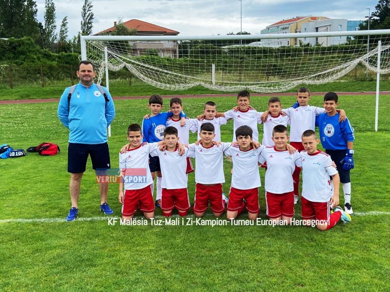 (Video) KF Malësia 2010 në Tuz të Malit të Zi shpallet fitues i Turneut Europian të moshave në Hercegovinë. Kryetrajneri David Camaj, i kënaqur për këtë sukses historik që arrihet për herë të parë për komunën e Tuzit!