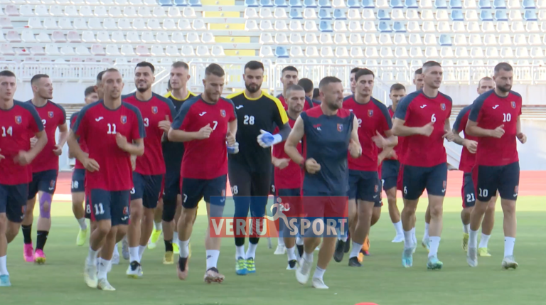 (Video) Vllaznia në seancën e fundit stërvitore të pragndeshjes Vllaznia-Lindfield FC, të enjten ora 20:45 në ‘Loro Boriçi’