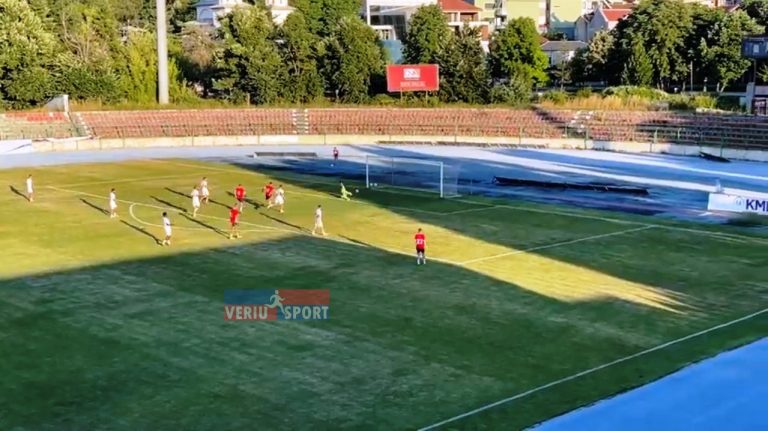 Skenderbeu mer fitoren e pare ne miqesore, Shaqe dhe Rashica nderojne bardhekuqte