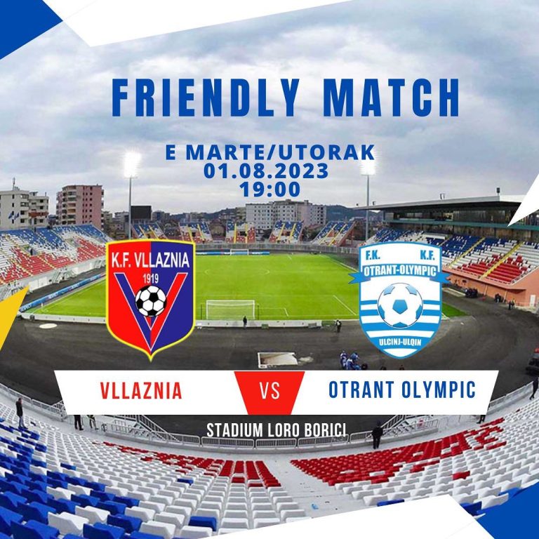 Vllaznia-FK Otrant Olimpik, miqësorja e radhës për kuqeblutë. Të martën e 1 gushtit, ora 19:00 në “Loro Boriçi”