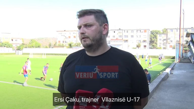 (Video) Superliga U17. Barazimi me Teutën, trajneri Ersi Çaku, i kënaqur me skuadrën, optimist për fazën finale