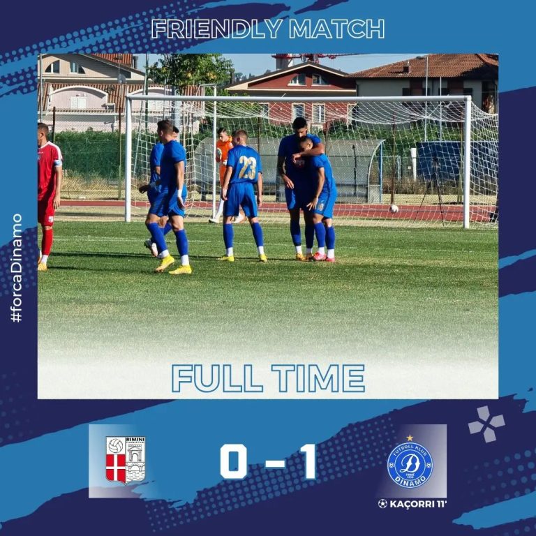 Dinamo, vjen fitorja e parë në miqësore. Blutë sfidojnë Riminin në transfertë