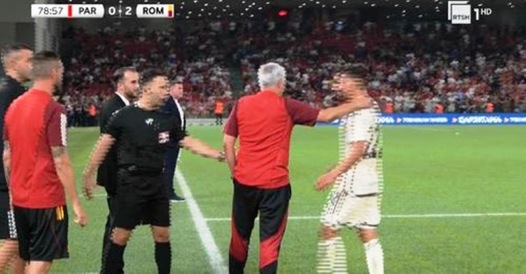 Murinjo mbetet Morinjo! Gjesti i tij në ndeshjen Partizani-Roma la të mahnitur tifozërinë në “Air Albania”