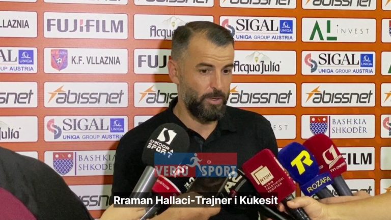 (Video) Humbi në Shkodër me Vllazninë 3-1, trajneri Rraman Hallaçi, pranon gjendjen modeste të skuadrës, por beson që në fund Kukësi të jetë në mesin e tabelës