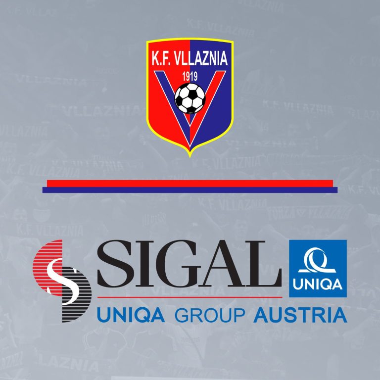 Vllaznia, gjen sponsor të ri. SIGAL UNIQA Group Austria, sponsor general i kuqebluve