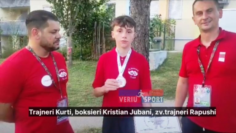 (Video) Boks-Europiani i Sllovenisë për moshat. Kristian Jubani, medalje e argjendtë, Shqipëria ka për herë të parë një nënkampion Europe në boks!