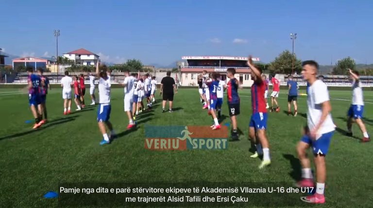 (Video) Pamje nga stervitja e parë e sezonit 2023-2024 për ekipet Vllaznia U16 dhe U17-17 gusht 2023