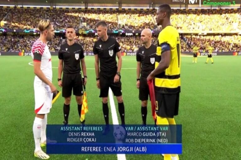 Arbitroi në ndeshjet e grupeve të Champions League, ndërkombëtari Enea Jorgji, përcjell emocionet e kësaj mbrëmje historike për arbitrimin shqiptar