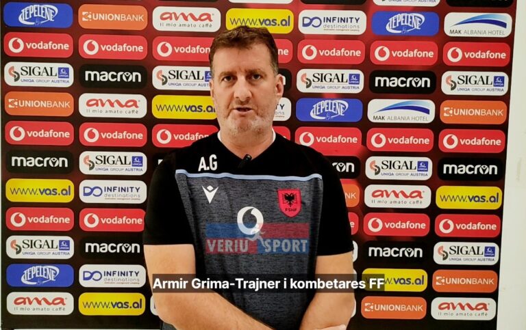(Video) Trajneri i kombëtares futboll femra, Armir Grima, flet për pragndeshjen Shqipëri-Hungari. Optimizëm për fitore. Të premten, ora 17:00 në “Loro Boriçi”, Liga e Kombeve
