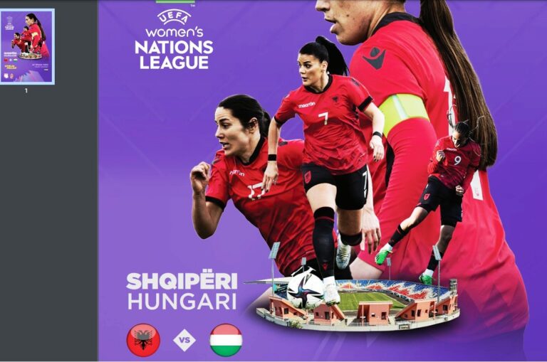 (Video) Shqipëri – Hungari, sot, ora 17:00. Liga e Kombeve Futboll Femra, transmetim në RTSH Sport