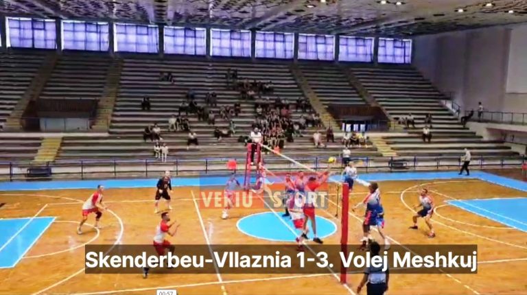 (Video) Volej Meshkuj. Vllaznia e nis mirë kampionatin. Mund korçarët në transfertë, 1-3