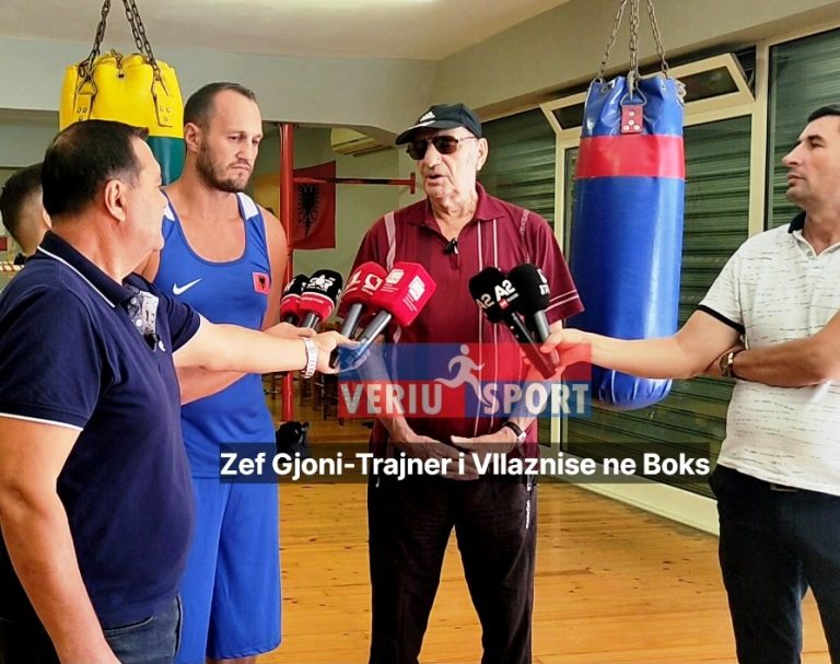 (Video) Boks-Fitorja e Hysës në Gjermani dhe përgatitjet për Kampionatin Kombëtar të boksit në Tiranë. Trajneri Gjoni dhe boksieri Hysa në konferencë shtypi