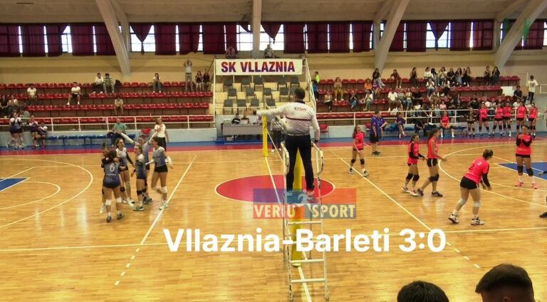 (Video) Volejboll femra. Vllaznia-Barleti, 3-0. Ndeshja e plotë me koment(Shkodër-22 shtator 2023)