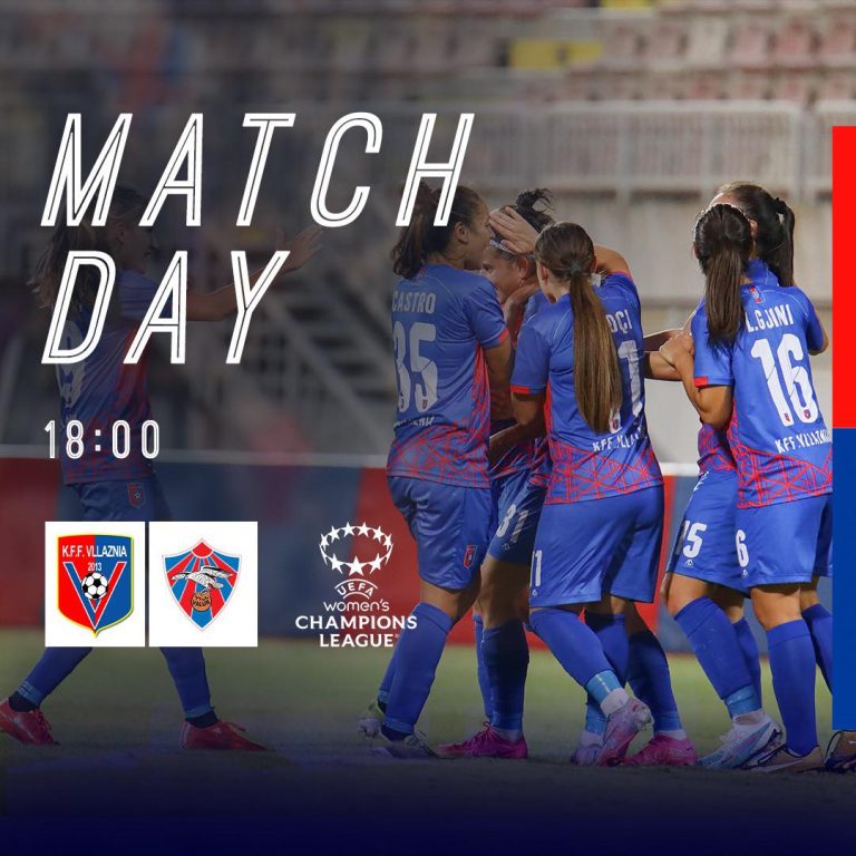 Vllaznia-Valur(Islandë). Sot, ora 18:00 në “Loro Boriçi”, finalja e grupit 7-të. Liga e Kampioneve të Europës në futboll femra. Hyrja falas