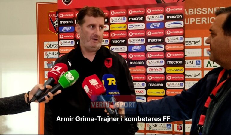 (Video) Trajneri i kombëtares futboll femra, Armir Grima, flet pas ndeshjes Shqipëri-Irlandë, 0-1. Liga e Kombeve