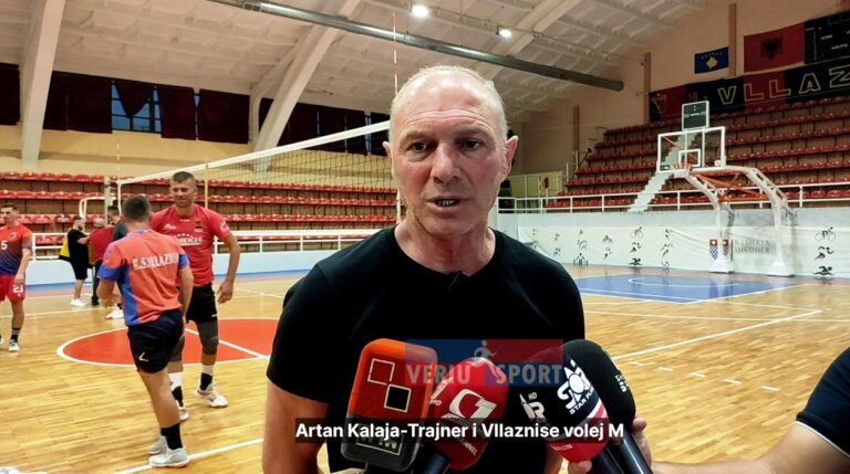 (Video) Trajneri Artan Kalaja i kënaqur me ardhjen e volejbollistit kanadez. Shpreson ta ketë në fushë të premten ndaj Partizanit në Shkodër për javën e katërt të kampionatit