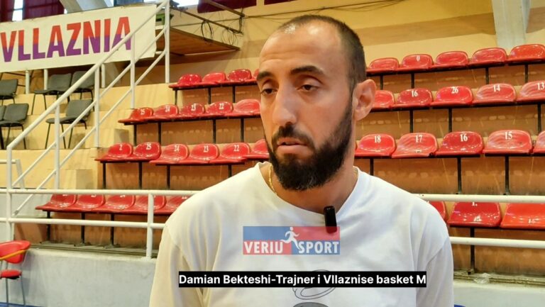 (Video) Fitoi ndeshjen e parë të kampionatit, flet trajneri i Vllaznisë Damian Bekteshi: Nisje e mbarë, por kemi shumë, skuadra ka nevojë për përforcime cilësore