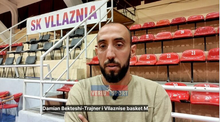 (Video) Bekteshi: Ardhja e basketbollistit amerikan ka forcuar skuadrën, por duhen blerje të tjera. Trajneri kuqeblu,  flet pas miqësores me ekipin malazez KB Shushanj, 76-77