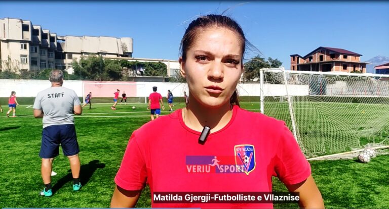 (Video) Matilda Gjergji, prodhim “bio” i Vllaznisë. Futbollistja e talentuar 20 vjeçare, luan titullare me kuqeblutë dhe kombëtaren kuqezi